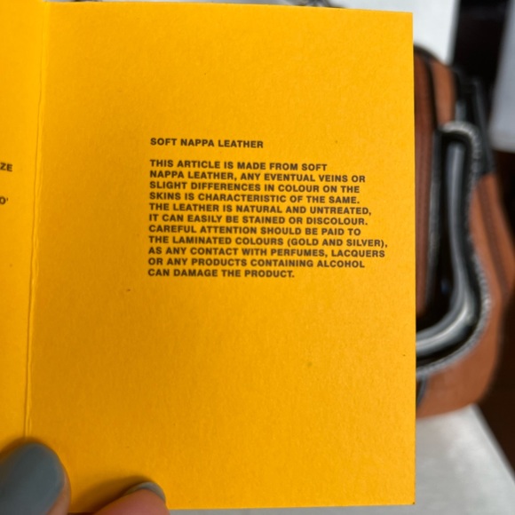 Fendi B Authentic Buckle Bag, Brown with Black Patent Leather - Picture 11 of 15